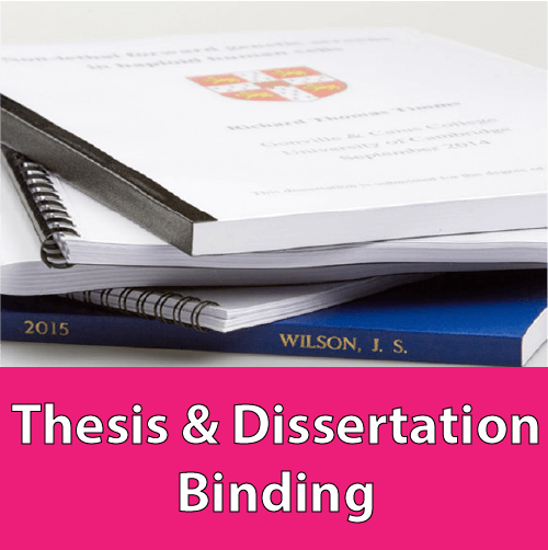 Dissertation Binding Exeter