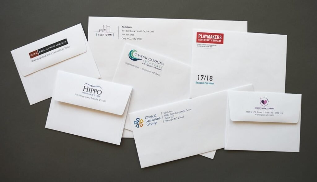 Envelope Printing Exeter