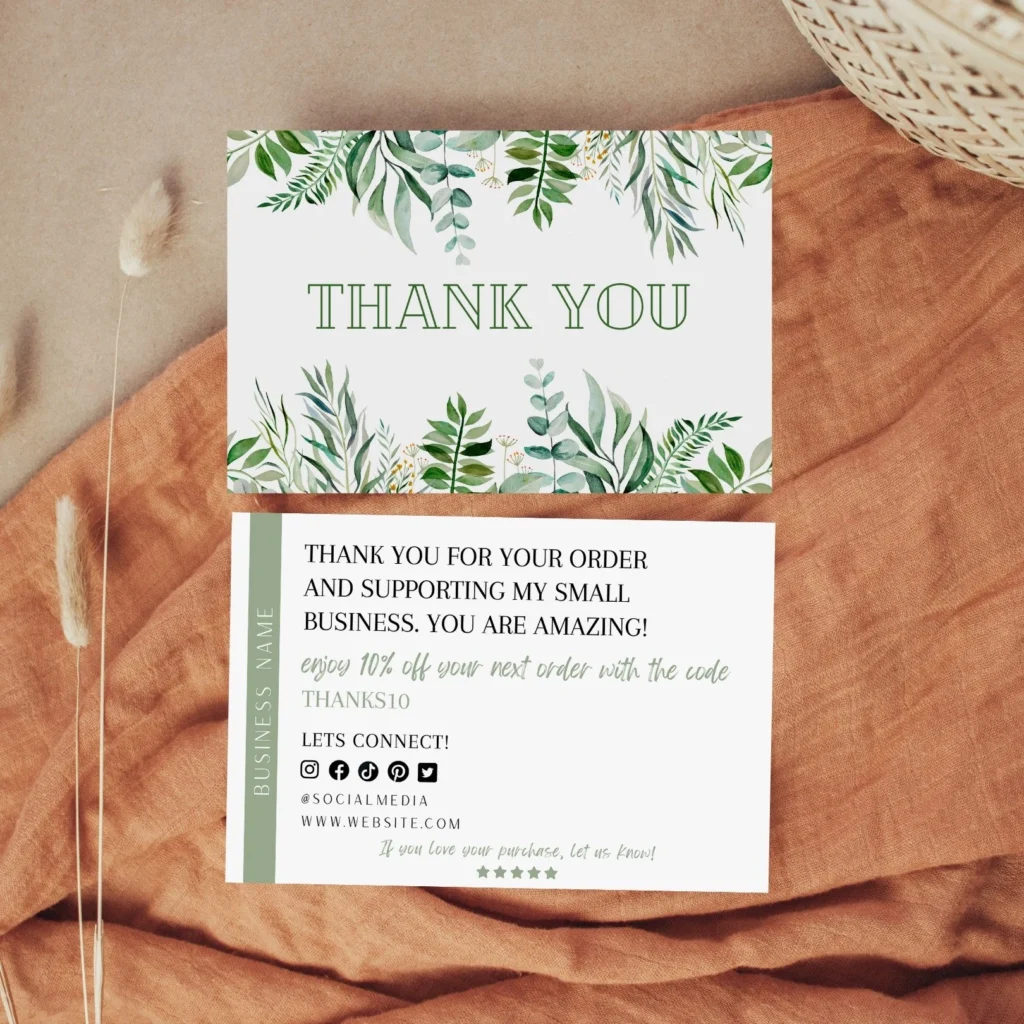 Thank You Cards Printing Exeter